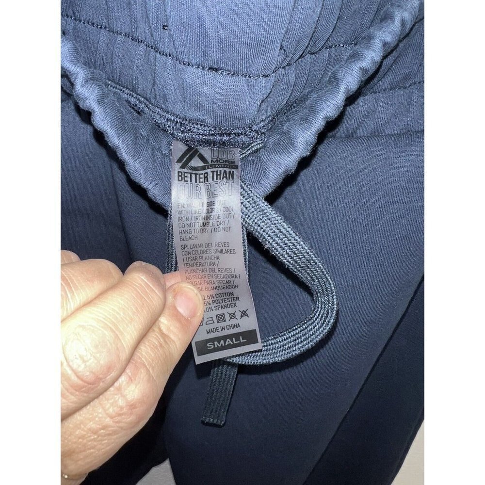 Alphalete Large Women’s ELMTS Relaxed Cuffed Jogger - Navy Blue Small C1 - Picture 9 of 11